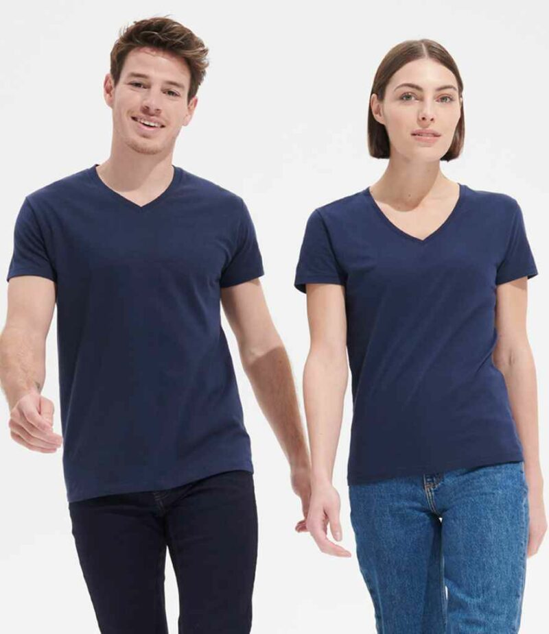 SOL'S Ladies Imperial V Neck T-Shirt - Image 2