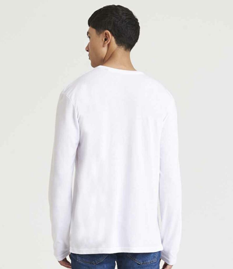 AWDis Long Sleeve Tri-Blend T-Shirt - Image 2