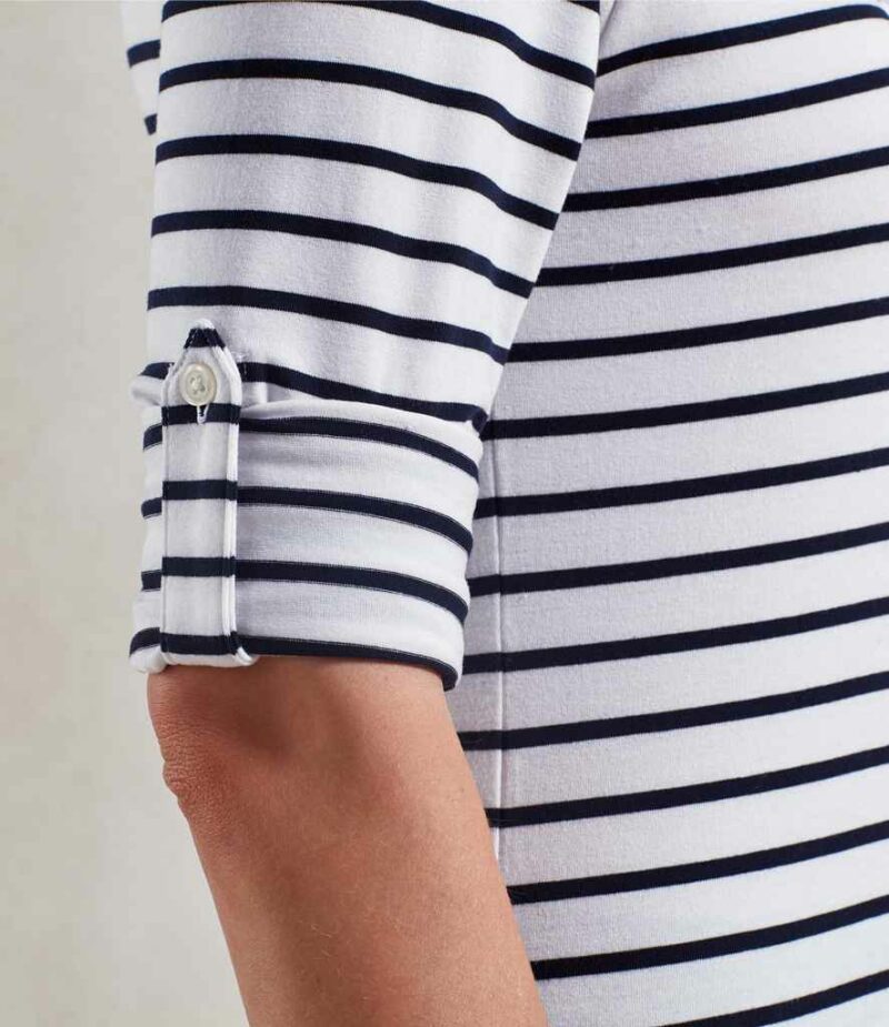 Premier Ladies Long John Roll Sleeve T-Shirt - Image 2