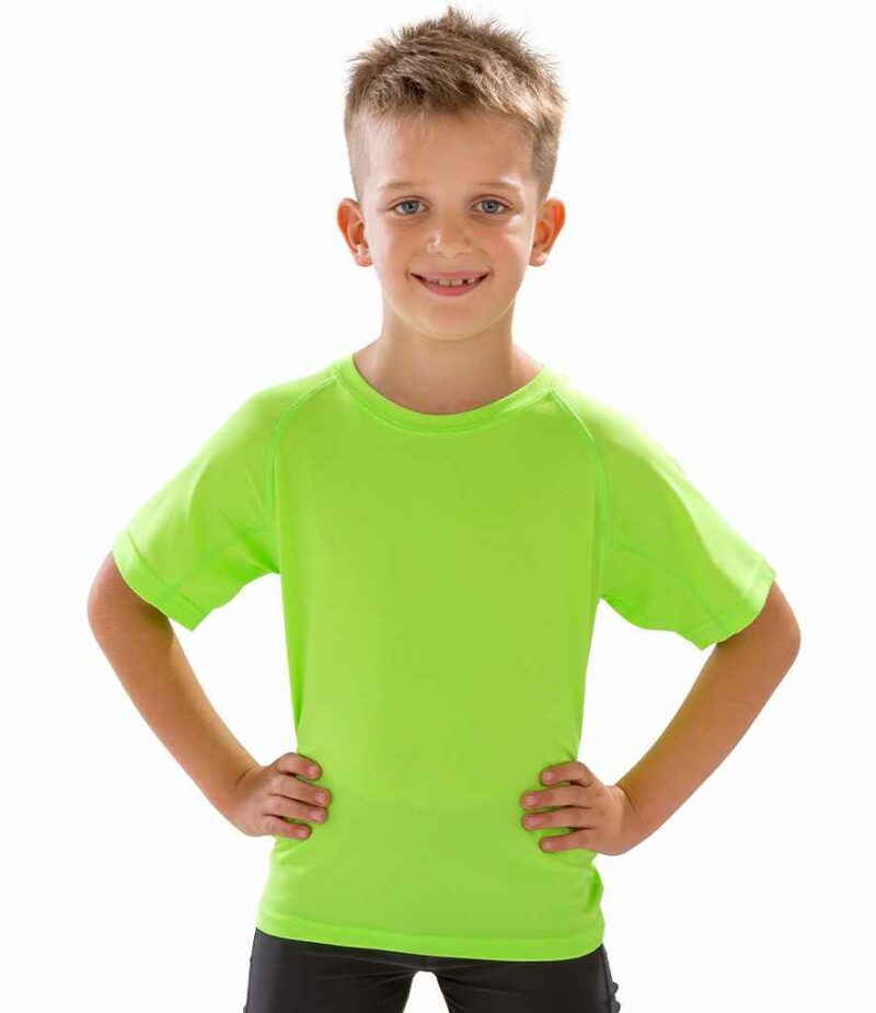 Spiro Kids Impact Performance Aircool T-Shirt - Image 2
